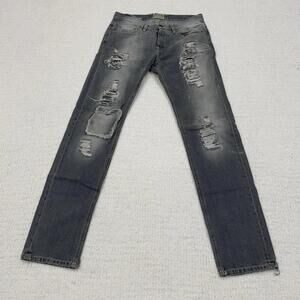 GANT By Michael Bastian Distressed Ripped Denim Jeans Size 30W/34L